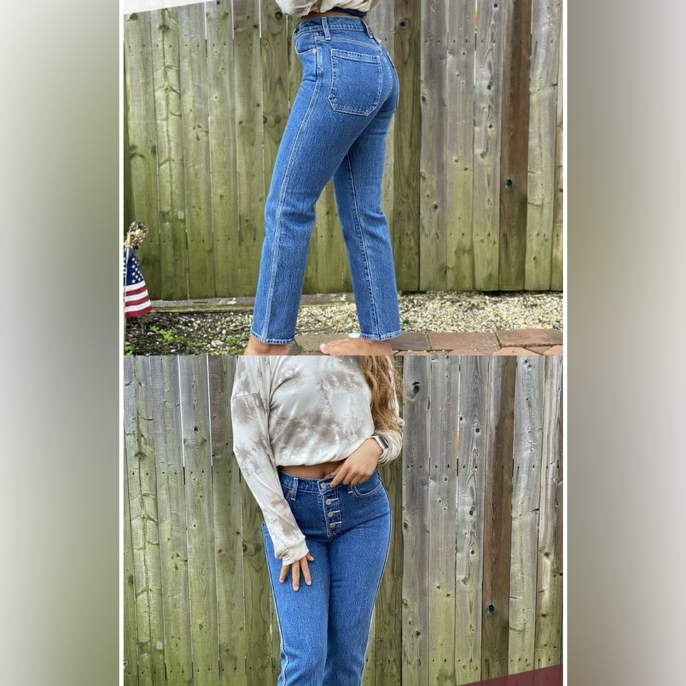 Levi’s Wedgie Straight Utility Jeans